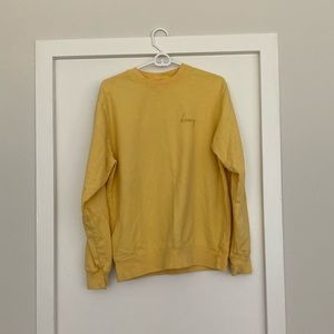 Brandy Melville Yellow Honey Crewneck